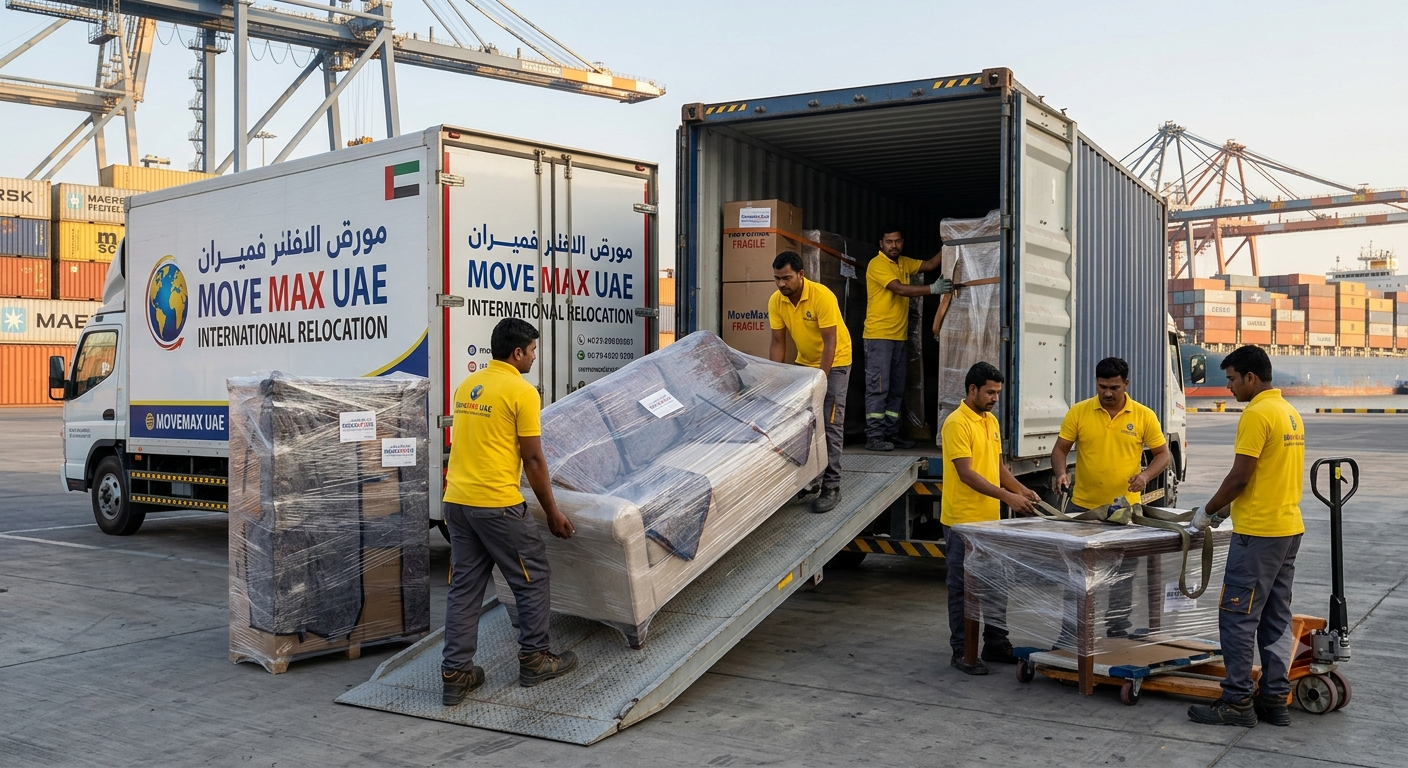 Freight ship for international moving